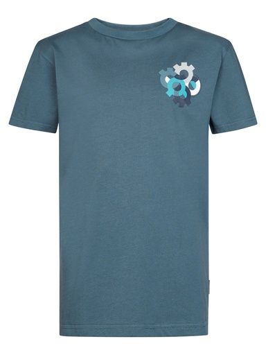 [01-38716.0] Jungen T-Shirt mit Zahnrad-Motiv (128)