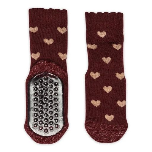[01-38721.0] Anti-Rutsch-Socken mit Herzchen-Print (25-28)