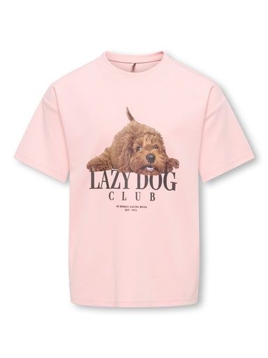 [01-38738.2] T-Shirt mit Tierprint (Rosa, 158-164)