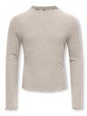 Mädchen Langarmshirt meliert