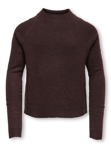 [01-38747.1] Mädchen Strickpullover mit Stehkragen (122-128)