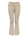 Cordhose mit ausgestelltem Bein