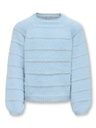 Mädchen Pullover mit Streifenstruktur