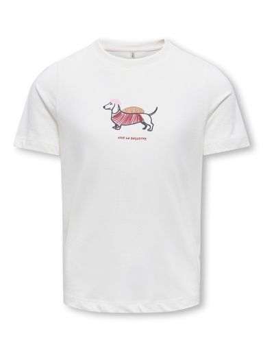 [01-38767.1] T-Shirt mit Dackel Druck (158-164)