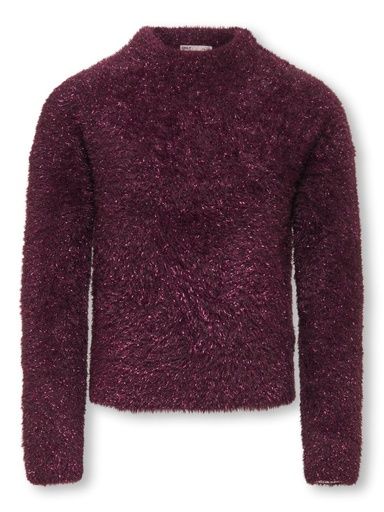 [01-38769.1] Haarige Strickpullover Glitzer (158-164)
