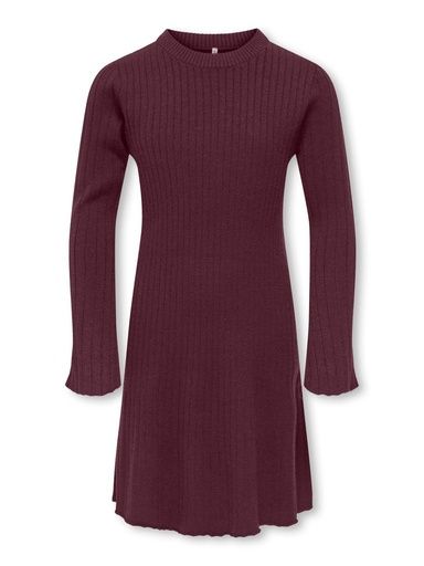 [01-38780.2] Mädchen Strickkleid (Bordeaux, 158-164)