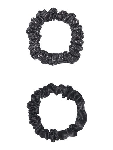 [01-38781.0] 2-er Pack Haarscrunchies mit Strass
