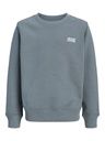 Knaben Sweatshirt mit Rippe-Einsatz