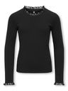 Langarmshirt mit Spitze