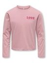 Langarmshirt mit kleinem Druck