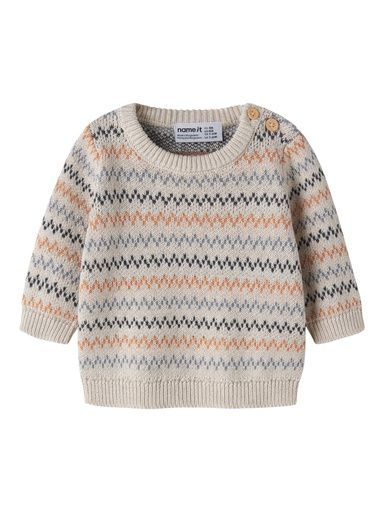 [01-38796.1] Baby Strickpullover Streifen (62)
