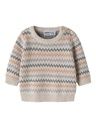 Baby Strickpullover Streifen