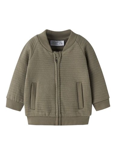 [01-38798.10] Baby Sweatjacke mit Reissverschluss (Khaki, 62)