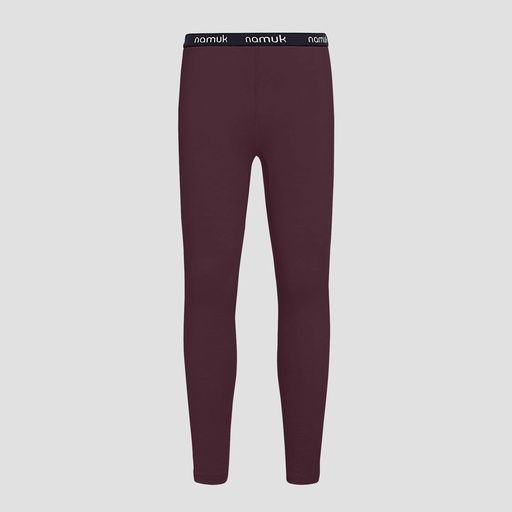 [01-38811.10] Leggings aus weicher Merino-Wolle (Bordeaux, 140-146)