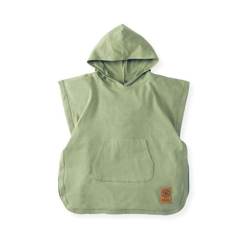 [01-38814.3] Baby UV Poncho aus Bambus (Grün)