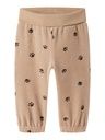 Baby Sweathose aus Velours Pfote