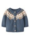 Baby Strickjacke Jacquard Bär