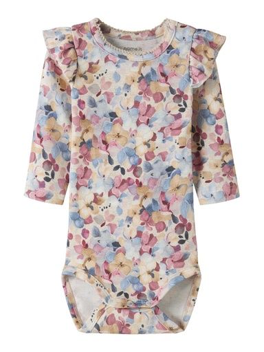 [01-38828.1] Langarmbody mit Blumen AOP (68)