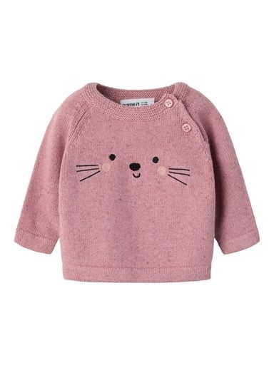 [01-38829.1] Baby Strickpullover mit Gesicht (86)
