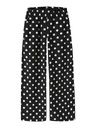 Weite Mädchen Hose mit Tupfen