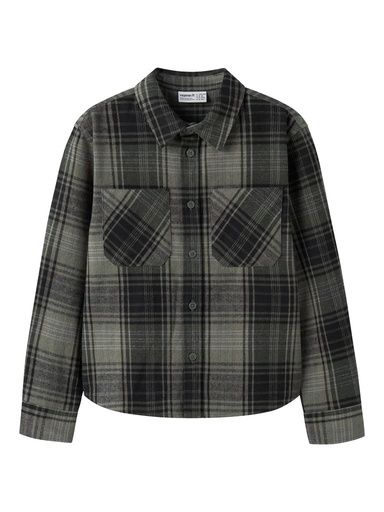 [01-38844.1] Knaben Overshirt kariert (158-164)