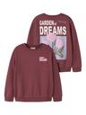 Mädchen Sweatshirt mit Rückenprint