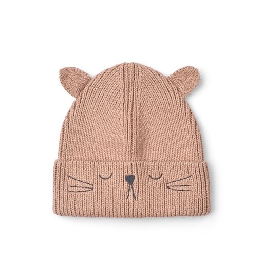 [01-38905.0] Kinder-Mütze mit Katzen-Design (3-4)