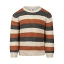 Jungen Strickpullover mit Streifen