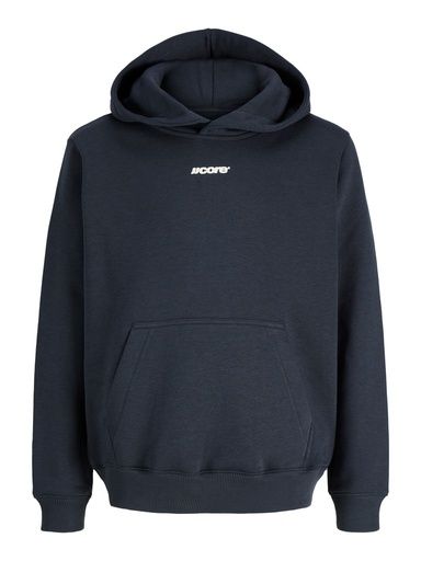 [01-38925.2] Knaben Hoodie mit Rückenprint (Dunkelblau, 152)