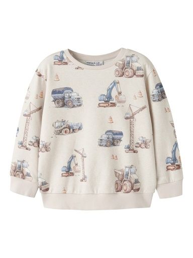 [01-38930.1] Knaben Sweatshirt Baustelle (Beige, 116)