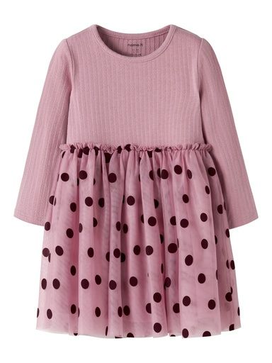[01-38942.1] Mädchen Tüllkleid Tupfen (110)