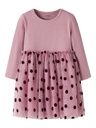Mädchen Tüllkleid Tupfen