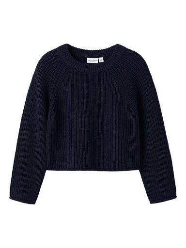 [01-38951.14] Kurzer Strickpullover Uni (Dunkelblau, 92)