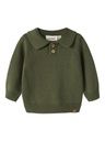 Baby Strickpullover mit Polokragen