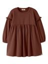 Mädchen Sweatkleid Rüschen