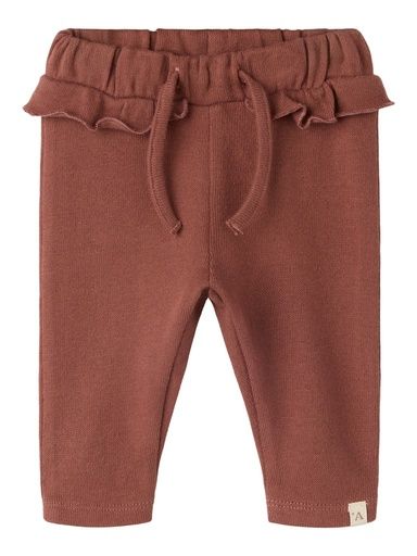[01-38989.1] Weiche Baby Sweathose Rüschen (68)