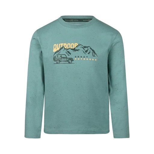[01-38995.0] Jungen Langarmshirt mit Brustprint (98)