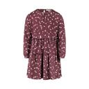 Mädchen Langarmkleid gemustert