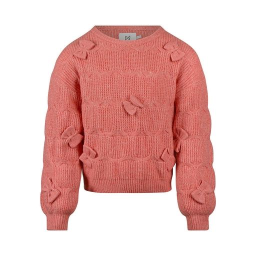 [01-38999.0] Gestrickter Mädchen Pullover mit Applikationen (98)