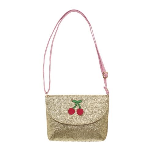[01-39031.0] Glitzernde Handtasche mit Kirschen
