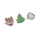 3-Pack Rentier-Magie-Haarklammern