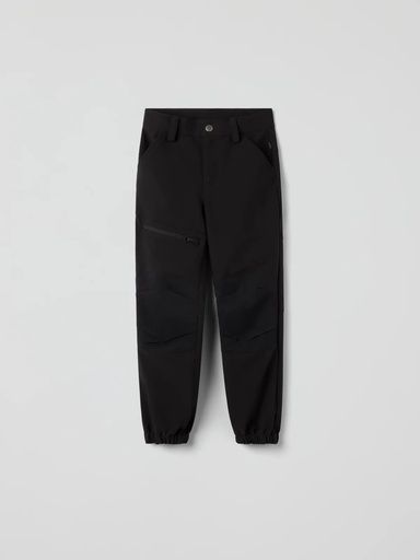 [01-38557.10] Kinder-Softshell Hose wasserabweisend (Schwarz, 110)