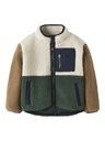 Knaben Teddy Jacke Colourlblock