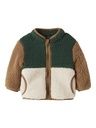 Baby Teddyjacke Colourblock