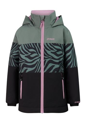 [01-39116.0] Farbige Mädchen Skijacke mitwachsend (Grün, 128)