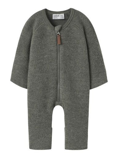 [01-39120.10] Babyoverall aus Wolle (Dunkelgrün, 62)