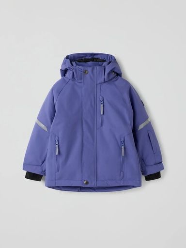 [01-38567.10] Warme, wasserdichte Kinder Winterjacke (Violett, 116)