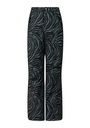 Wasserfeste Mädchen-Skihose mit Zebramuster