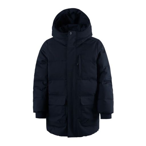 [01-39169.5] Warme wasserdichte Stepp-Winterjacke (Dunkelblau, 110-116)