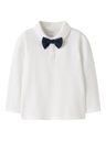 Knaben Langarmshirt mit Fliege